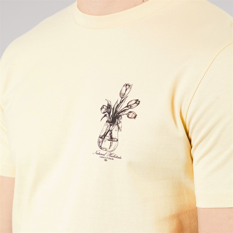 Tokyo Laundry Mens Tassos T-Shirt Sand