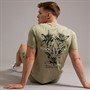 Tokyo Laundry Mens Men's Talmai T-Shirt Seagrass