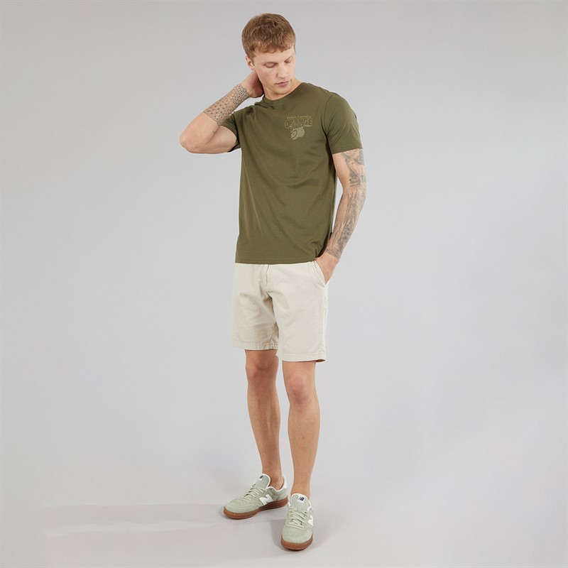 Tokyo Laundry Mens Men's Orange Juice T-Shirt Grape Leaf