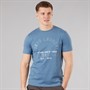 Tokyo Laundry Mens Men's Lewes T-Shirt Blue