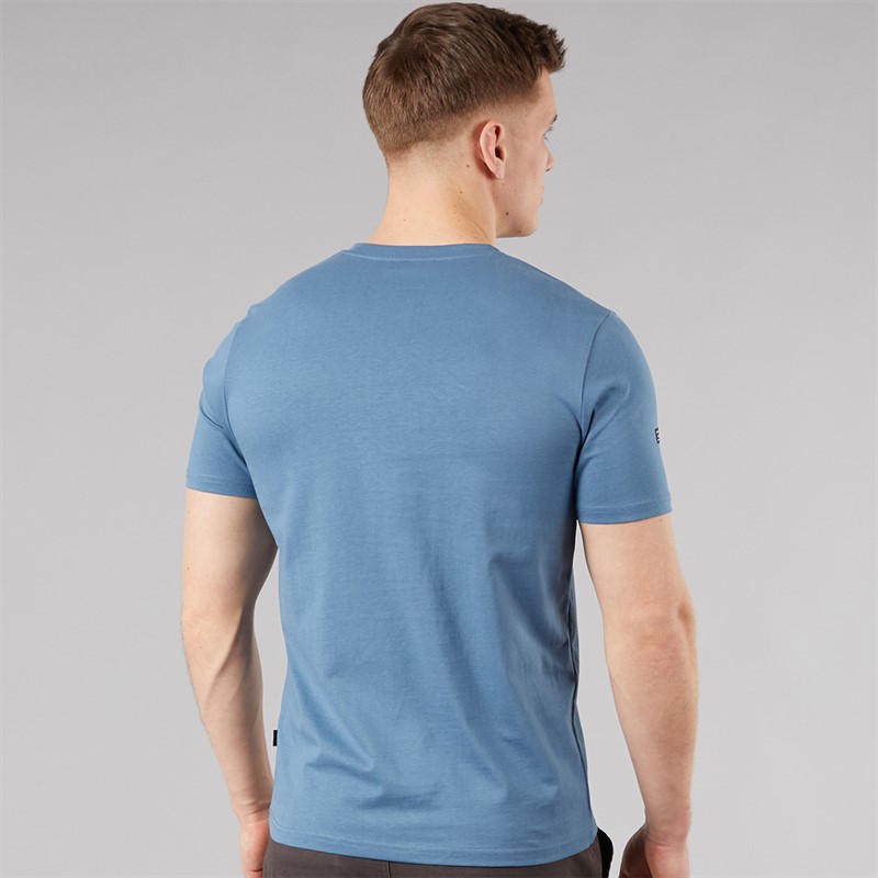 Tokyo Laundry Mens Men's Lewes T-Shirt Blue