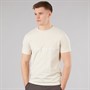 Tokyo Laundry Mens Men's Carcle T-Shirt Stone