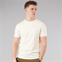 Tokyo Laundry Mens Lewes T-Shirt Cream