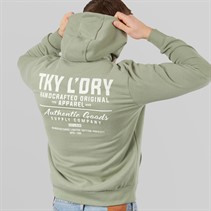 Tokyo Laundry Mens Carragher Hoodie Seagrass