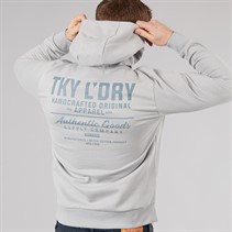 Tokyo Laundry Mens Carragher Hoodie Grey Cathedral Spire