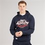 Tokyo Laundry Mens Kennion Hoodie Navy