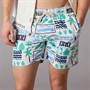 Tokyo Laundry Mens Taifa Swim Shorts White