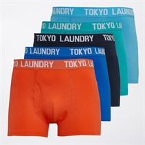 Tokyo Laundry Mens Goggins Five Pack Boxers Multi