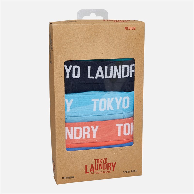 Tokyo Laundry Mens Goggins Five Pack Boxers Multi