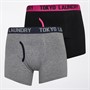 Tokyo Laundry Mens Wilton Two Pack Boxers Pink