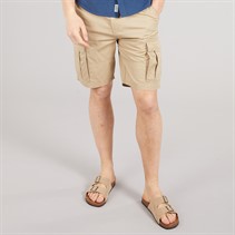 Tokyo Laundry Mens Spalding Cargo Shorts Stone