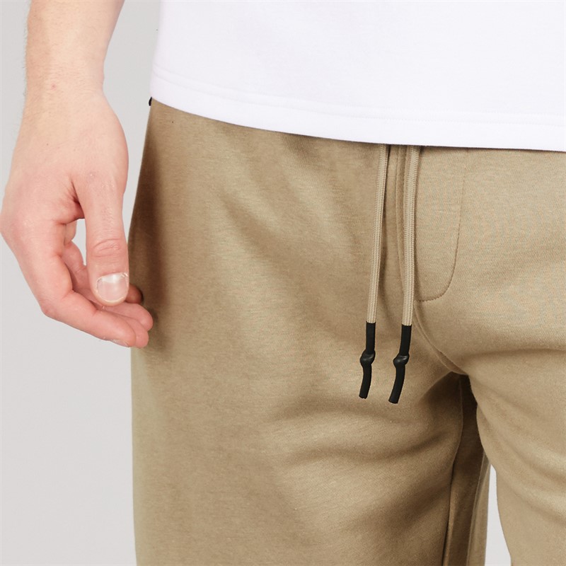 Tokyo Laundry Mens Tarou Fleece Shorts Stone Trench Coat