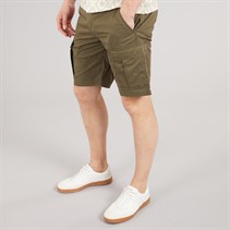 Tokyo Laundry Mens Spalding Cargo Shorts Khaki