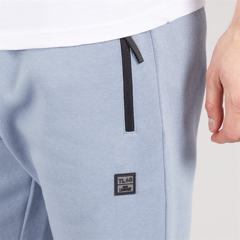 Tokyo Laundry Mens Tarou Fleece Shorts Cool Grey