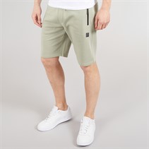 Tokyo Laundry Mens Tarou Fleece Shorts Seagrass Green