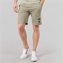 Tokyo Laundry Mens Tarun Fleece Shorts Seagrass Green