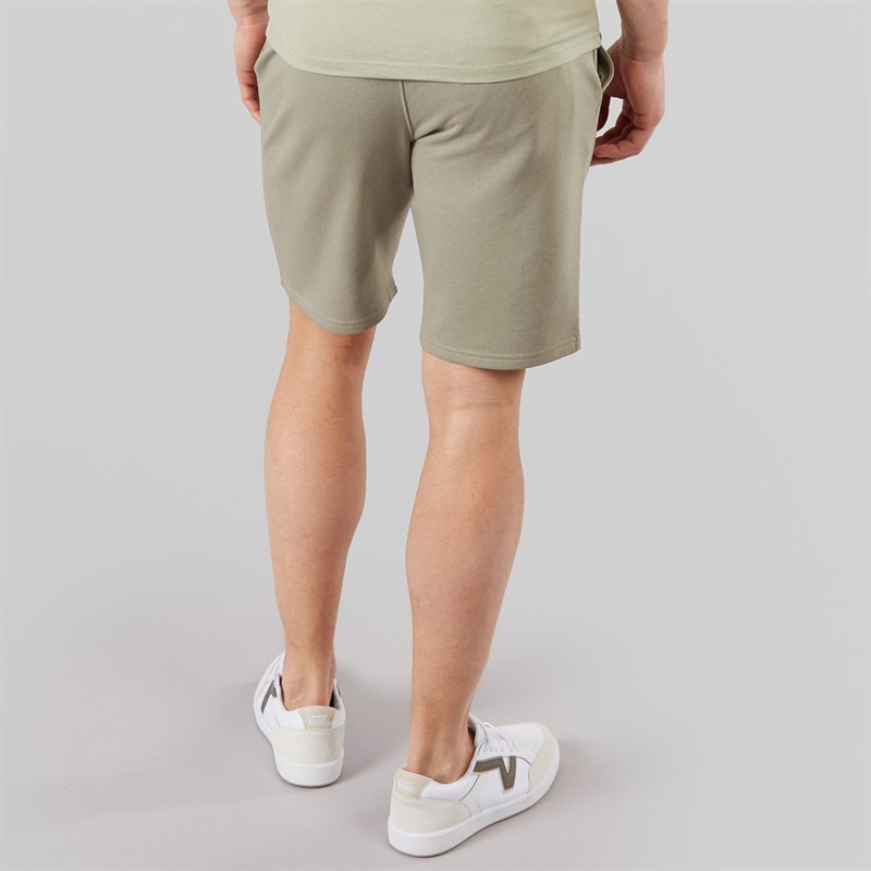 Tokyo Laundry Mens Tarun Fleece Shorts Seagrass Green