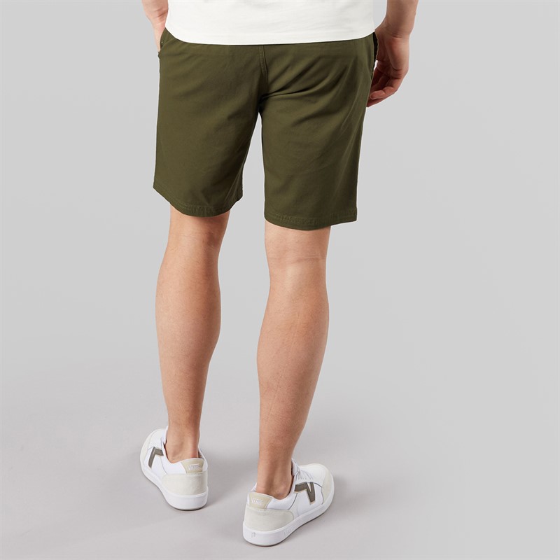 Tokyo Laundry Mens Bosta Chino Shorts Olive