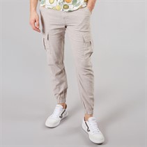 Tokyo Laundry Mens Idas Linen Cargo Trousers Sand