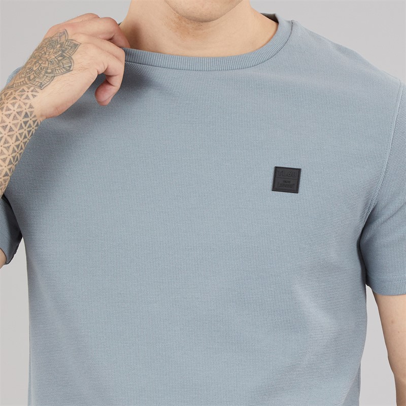 Tokyo Laundry Mens Tarot T-Shirt Cool Grey