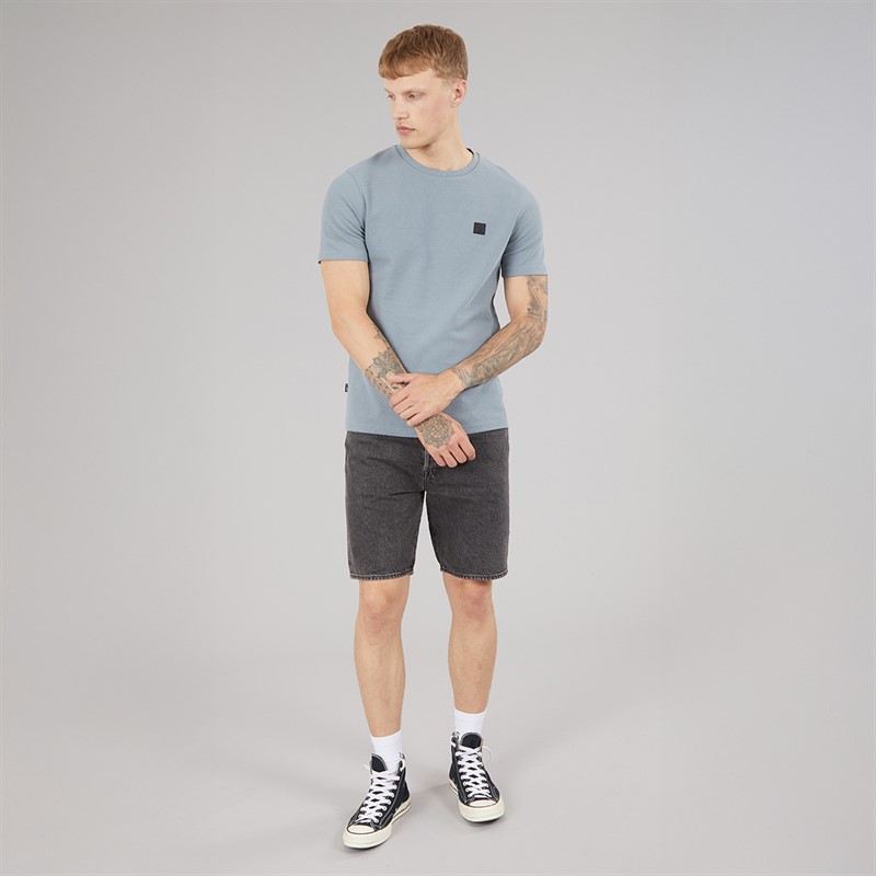 Tokyo Laundry Mens Tarot T-Shirt Cool Grey