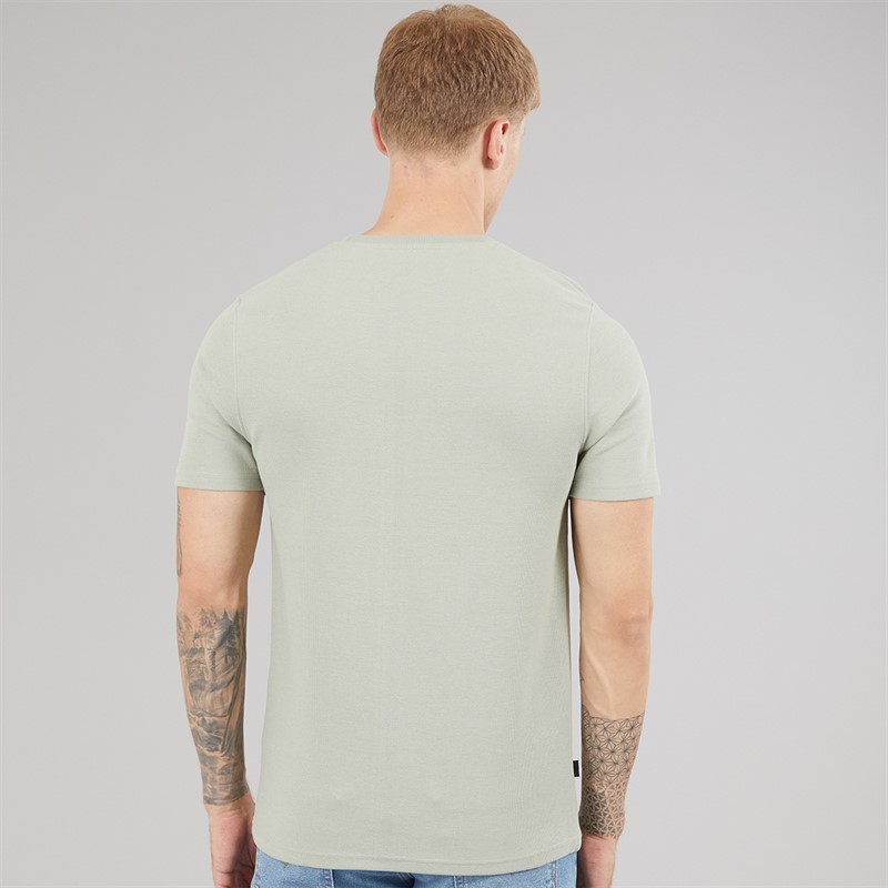 Tokyo Laundry Mens Tarot T-Shirt Seagrass