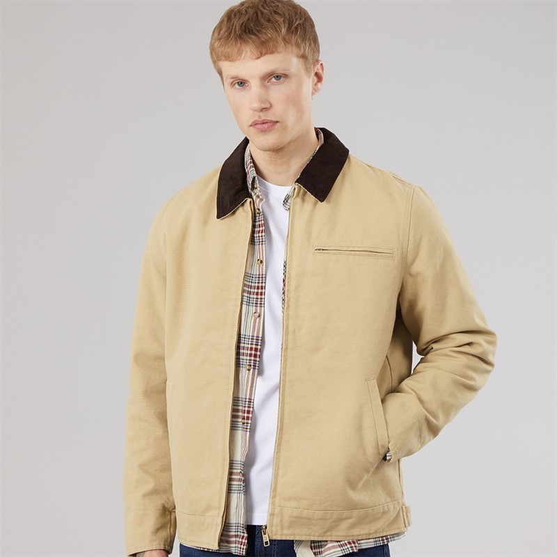 Tokyo Laundry Mens Tapko Jacket Stone