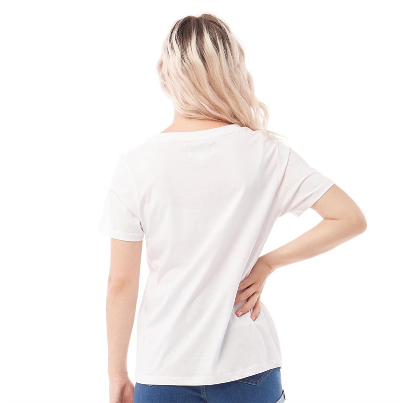 Tokyo Laundry Womens Malian T-Shirt Optic White