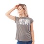 Tokyo Laundry Womens Laurane T-Shirt Mid Grey Marl