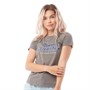 Tokyo Laundry Womens Linda T-Shirt Mid Grey Marl