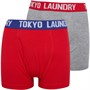 Tokyo Laundry Chłopięce Alton Two Luźne Bokserki Wielobarwny