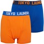 Tokyo Laundry Chłopięce Alton Two Luźne Bokserki Wielobarwny