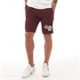 Tokyo Laundry Herren Lauderdale Jersey Shorts Burgunderrot