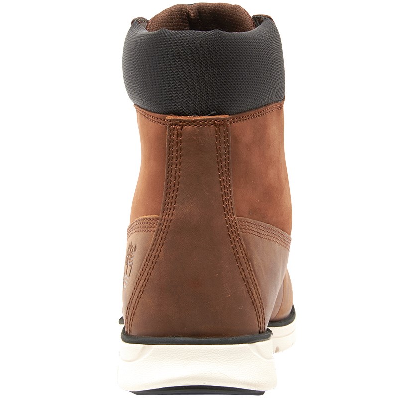 timberland 6 inch boots dark brown