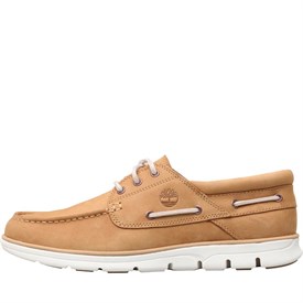 timberland mens bradstreet 3 eye boat shoes brown