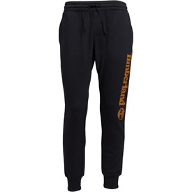 Timberland Heren Large Logo Joggingbroek Zwart timberland kopen in de aanbieding