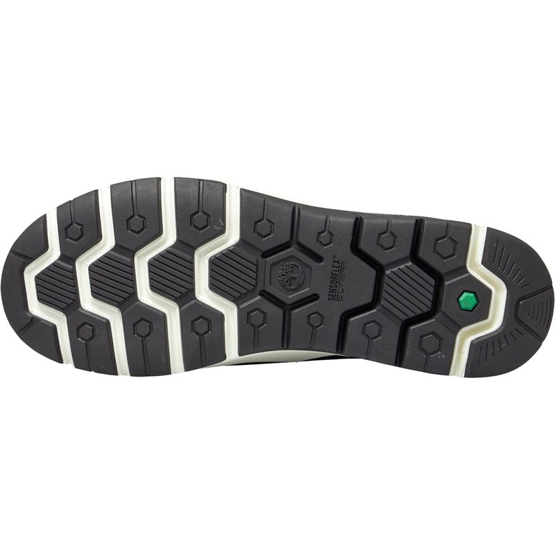 black timberland trainers