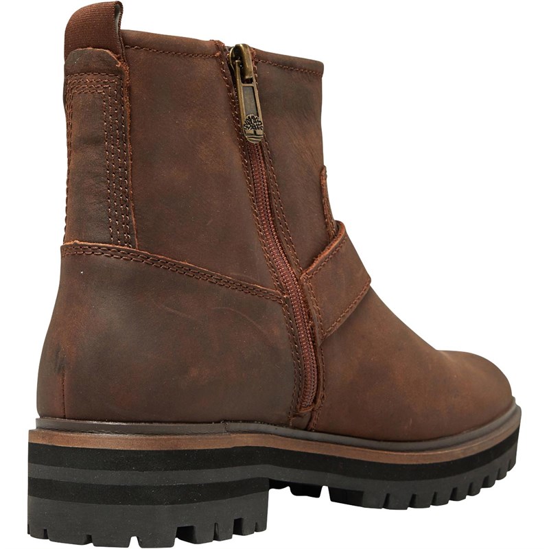 london square biker timberland