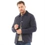 Timberland Mens Quilted Overshirt Dark Sapphire