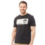 Timberland Herren Linear Graphic T-Shirt Schwarz