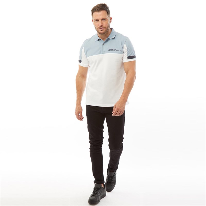 Timberland Polo Homme Blanc