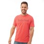 Timberland Heren Kennebec Linear T-Shirt Rood
