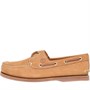 Timberland Chaussures Bateau Classic Boat 2 Eye Deck Homme Beige