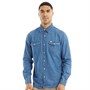 Timberland Chemises à Manches Longues Denim Homme Bleu Denim