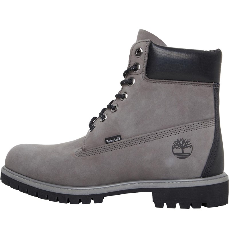 Grey 6 inch timberland hot sale boots