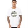 Timberland Heren Tree Camo T-shirts Wit