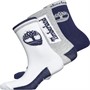 Timberland Boys Three Pack Socks Navy