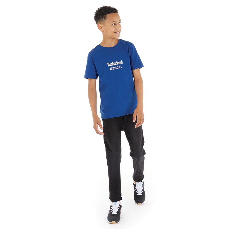 Timberland Boys T-Shirt Blue