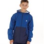 Timberland Jungen Windbreaker Leicht Jacken Blau