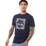 Timberland Mens Graphic T-Shirt Dark Sapphire